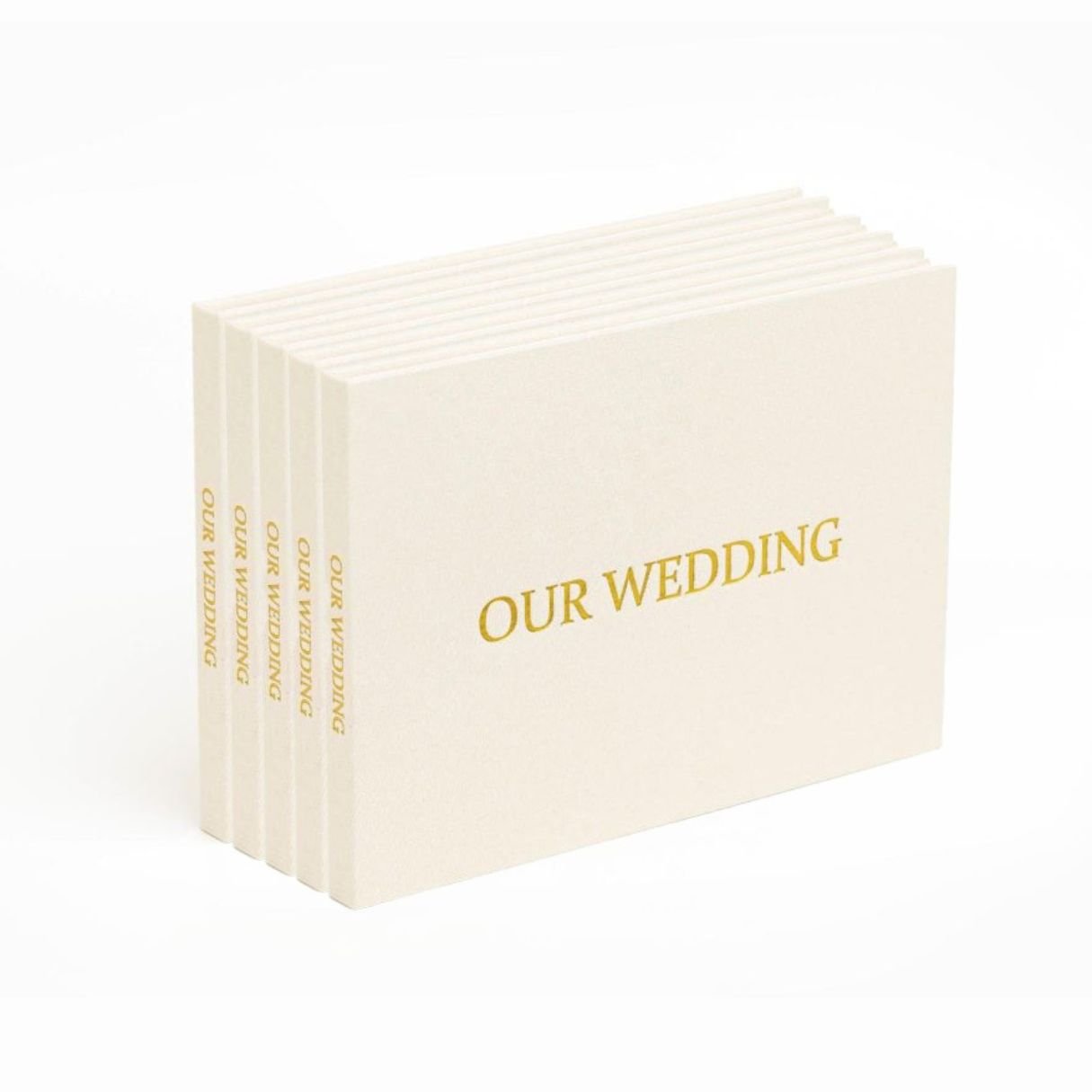 Bulk Sale Wedding Video Book: OUR WEDDING (5 Pack) Discount Price