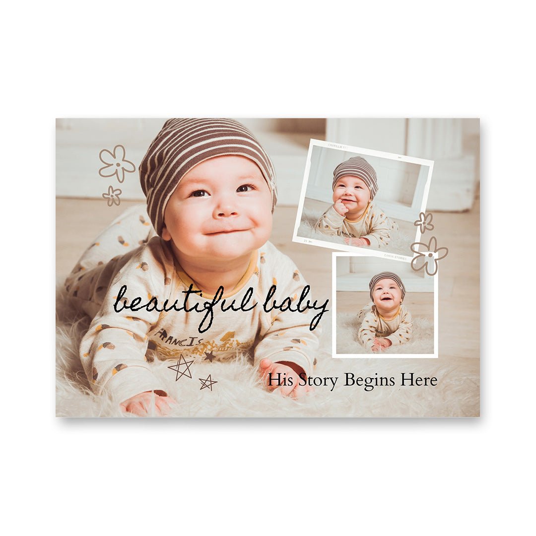 Customizable Newborn Family Video Book – Capture Precious Moments