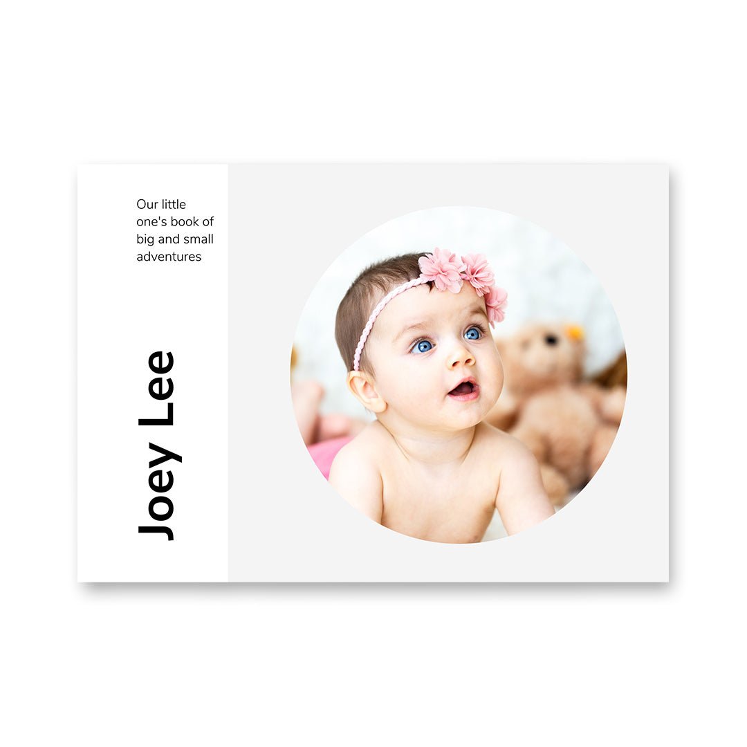 Newborn Family Photo & Video Book - Customizable Digital Keepsake