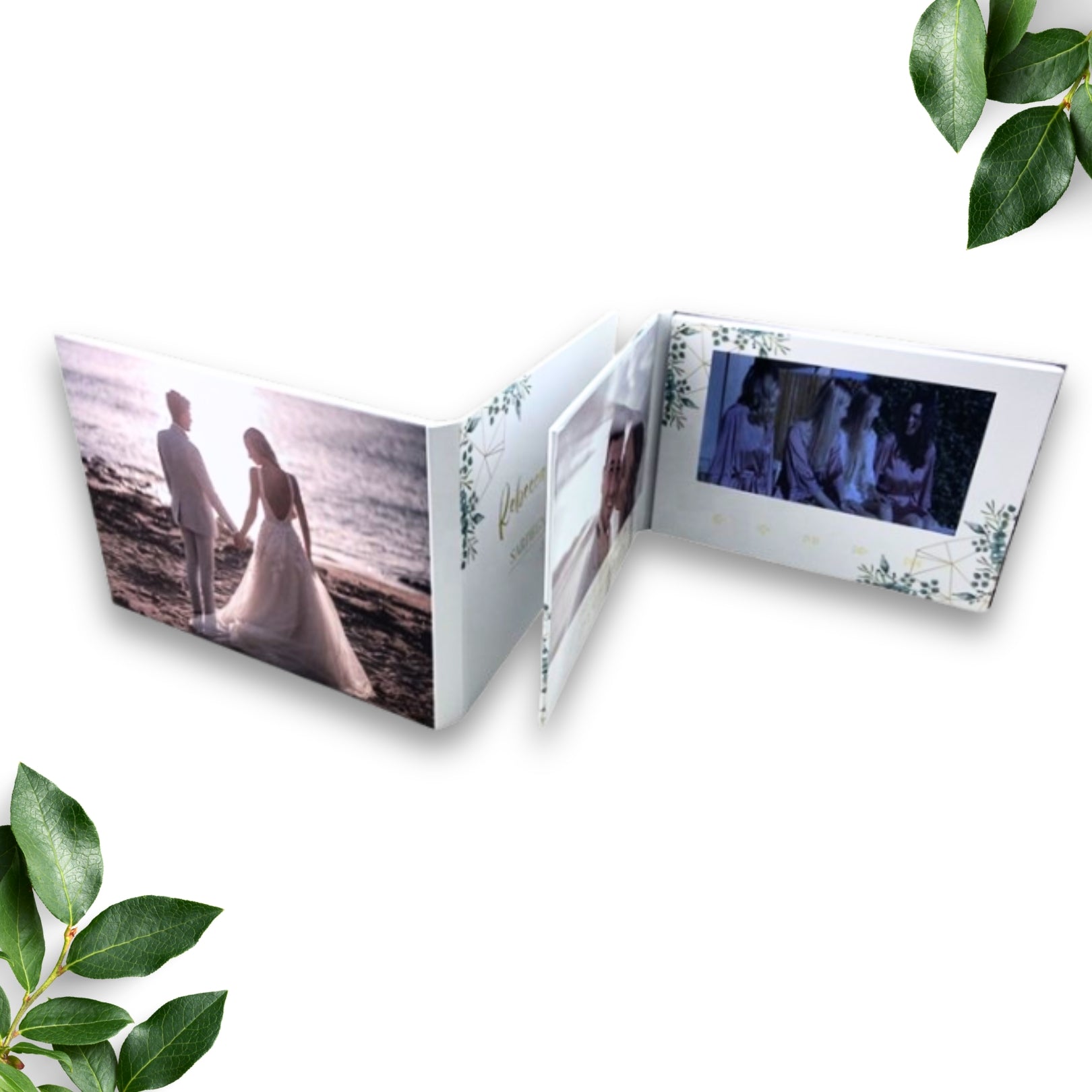 Cherished Moments: The Customizable Wedding Video Album