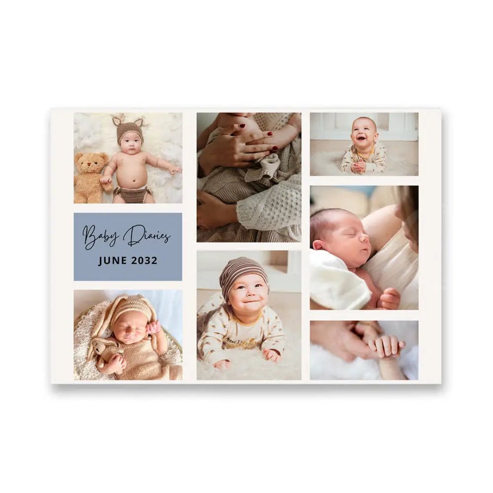 Personalized Newborn Family Video Book - Cherished Keepsake Album Newborn Video Book