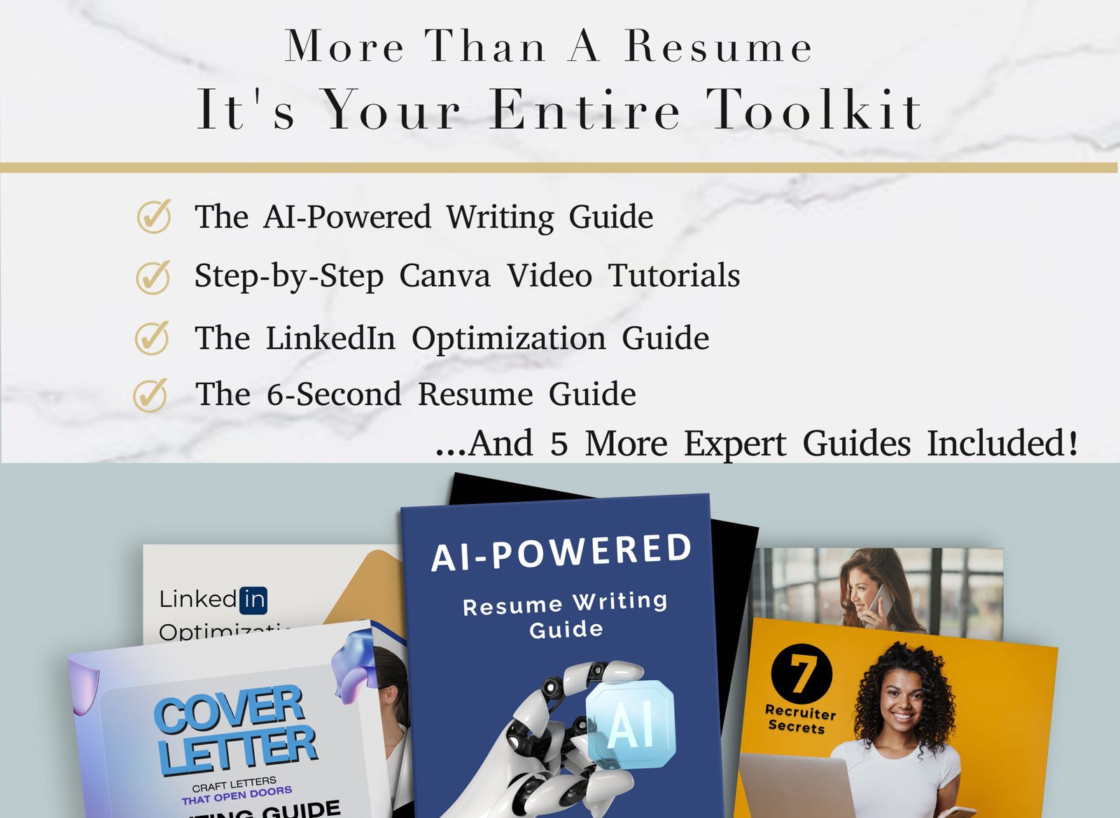 Modern Teacher Resume Template & Career Kit for Canva-C03 6 Modern Teacher Resume Template & Career Kit for Canva-C03 - Image 6