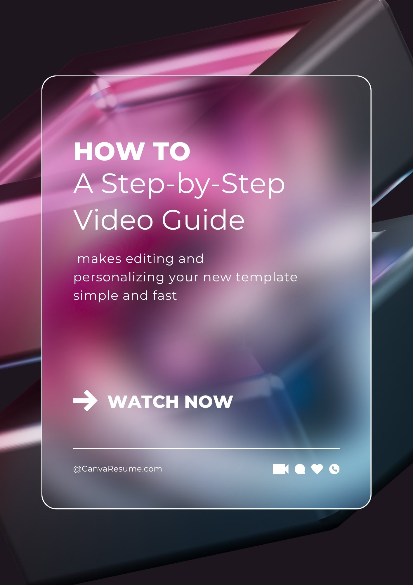AI Resume Toolkit 5 9 Letter How To Video Guide A4