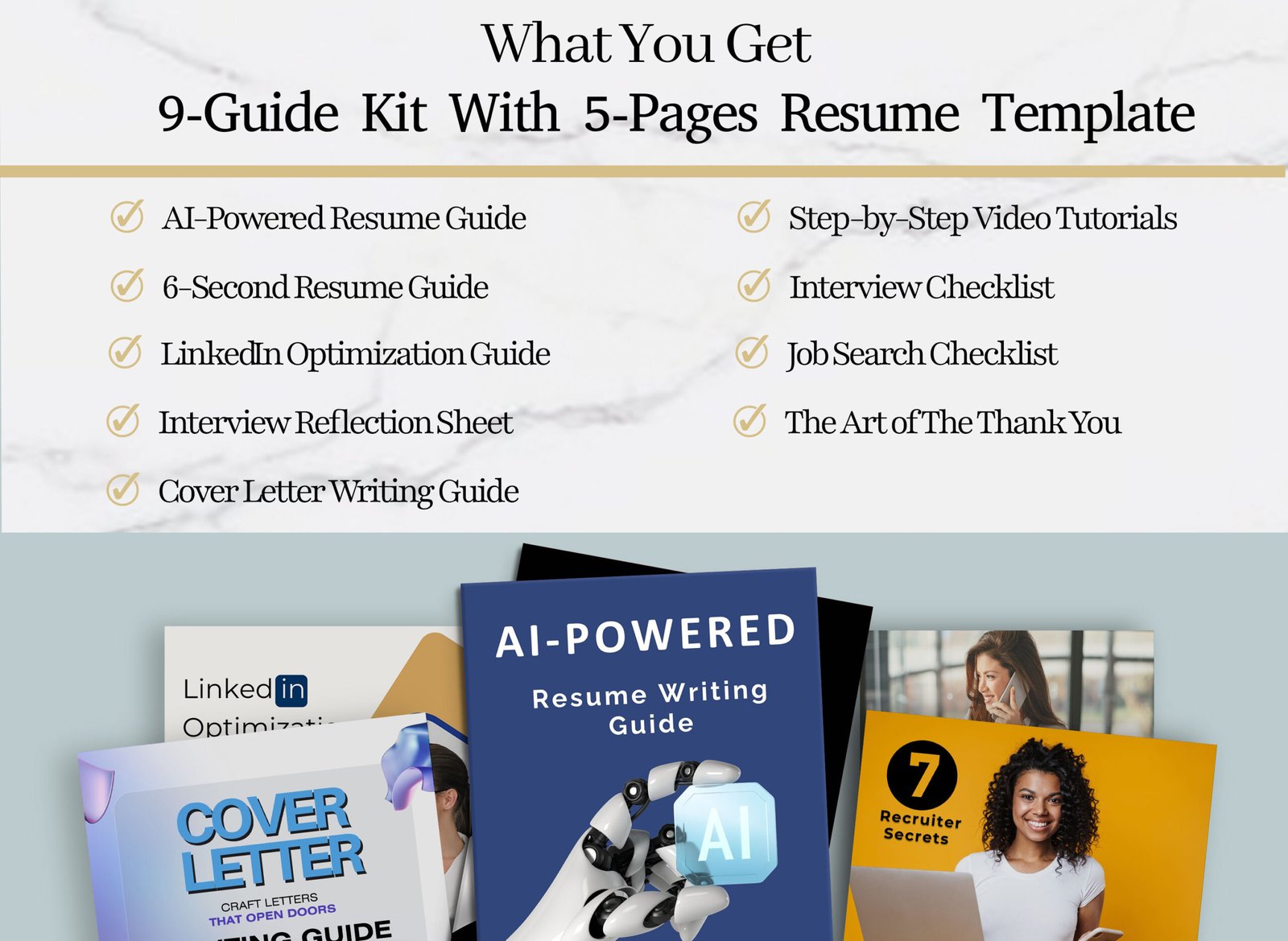 Professional Teaching Assistant Resume Template & Career Kit for Canva-C09 10 Professional Teaching Assistant Resume Template & Career Kit for Canva-C09 - Image 10