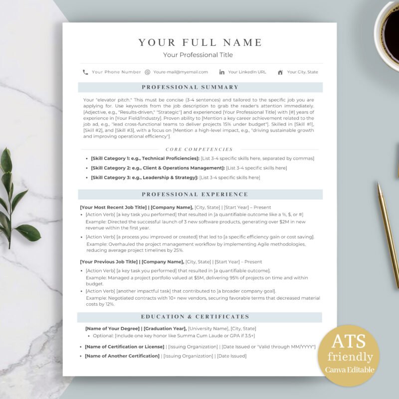 Software Engineer Resume Template-G09SE09