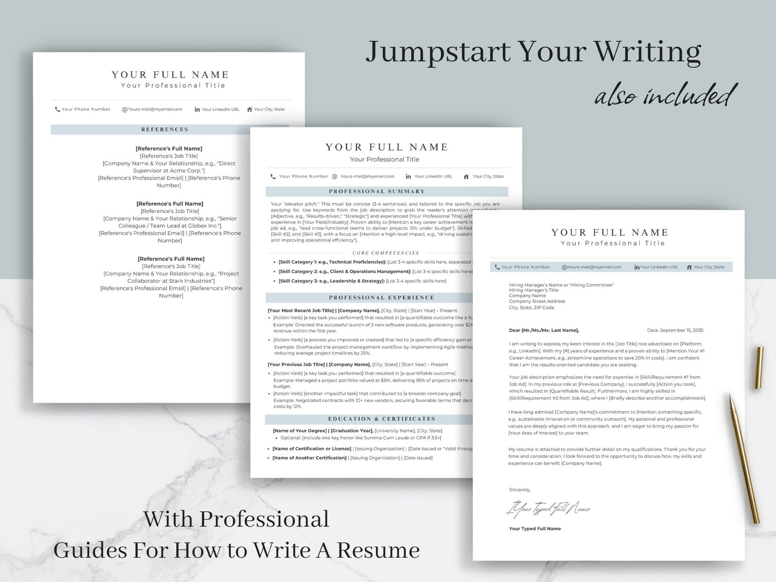 Software Engineer Resume Template-G09SE09 2 Software Engineer Resume Template-G09SE09 - Image 2