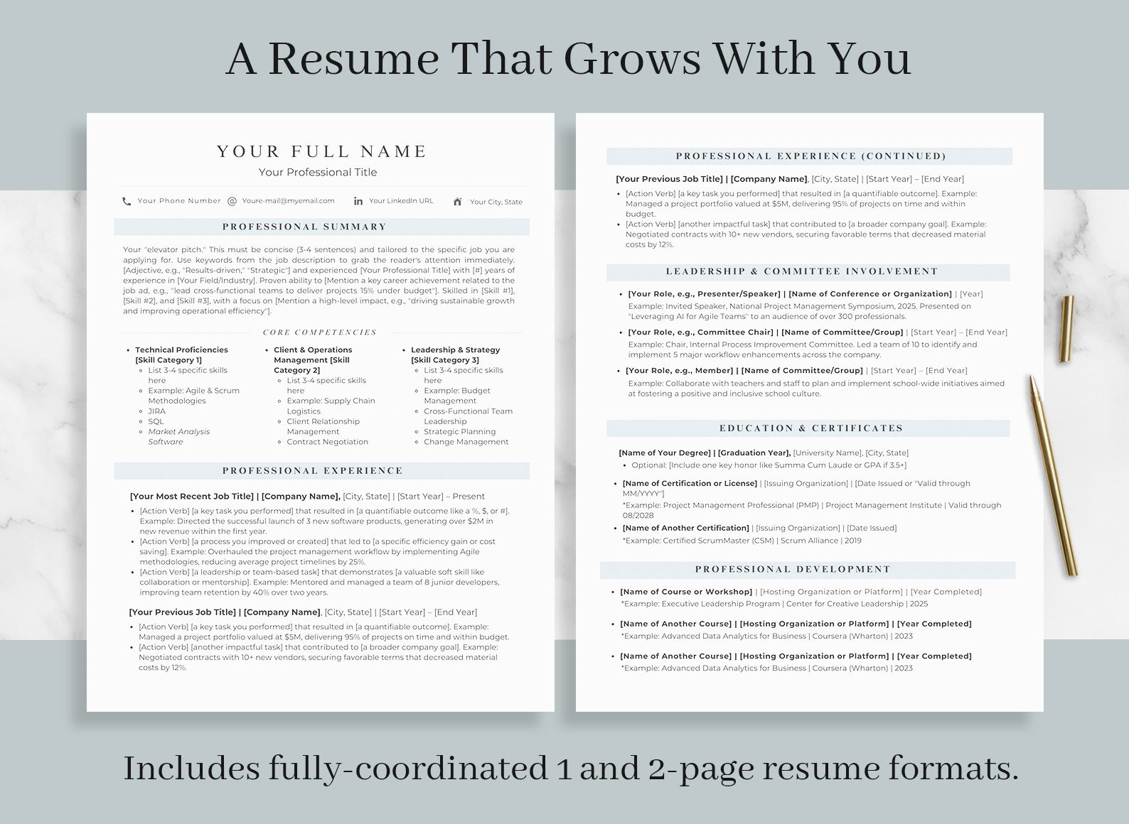 Software Engineer Resume Template-G09SE09 3 Software Engineer Resume Template-G09SE09 - Image 3